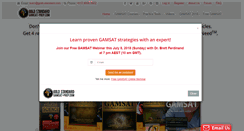 Desktop Screenshot of gamsat-prep.com
